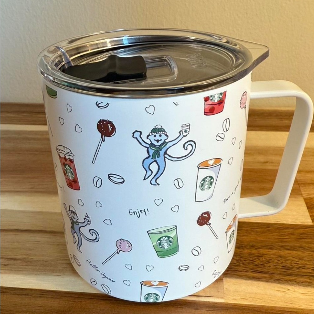 Roller rabbit Starbucks White Mug